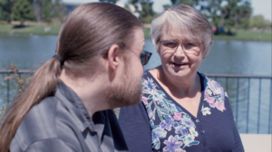 Photo of Elaine and her son Jim